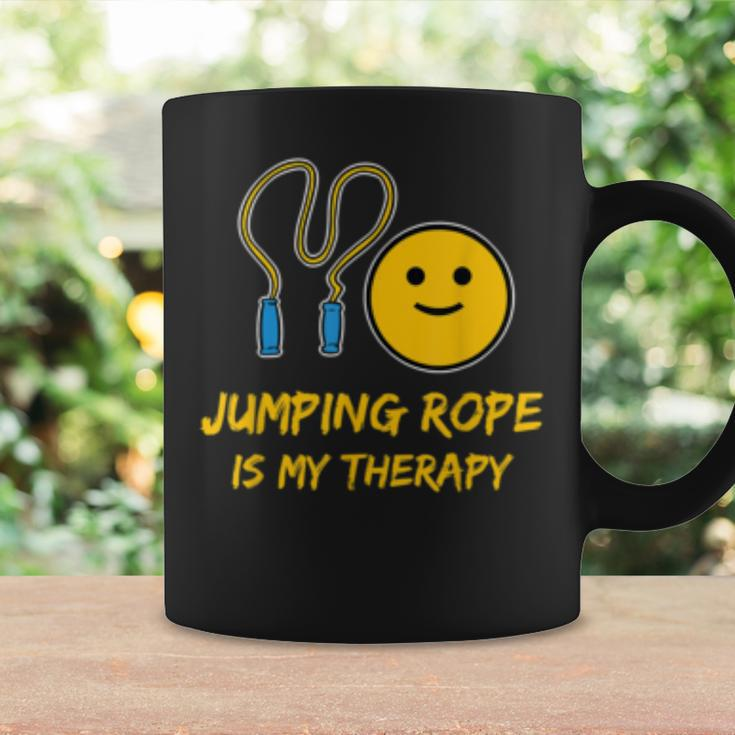 Jump Rope Is My Therapy Jumping Rope Coffee Mug Gifts ideas