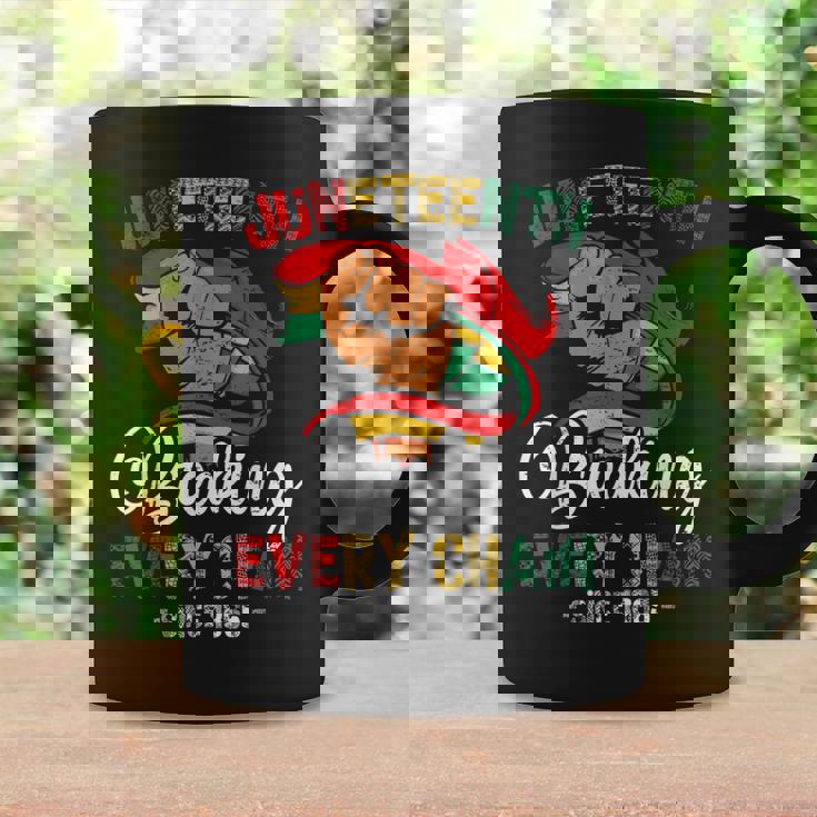 Junenth African American Freedom 1865 Men Coffee Mug Gifts ideas