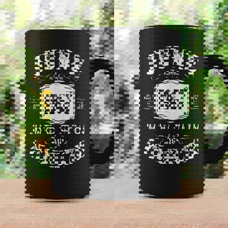Junio 1967 57 Años Cumpleaños Hombre Regalo Nacido En 1967 Taza de café Ideas de regalos