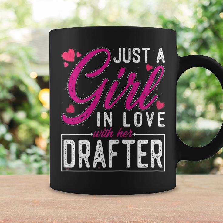 Just A Girl In Love With Her Drafter Drafter's Wife Coffee Mug Gifts ideas