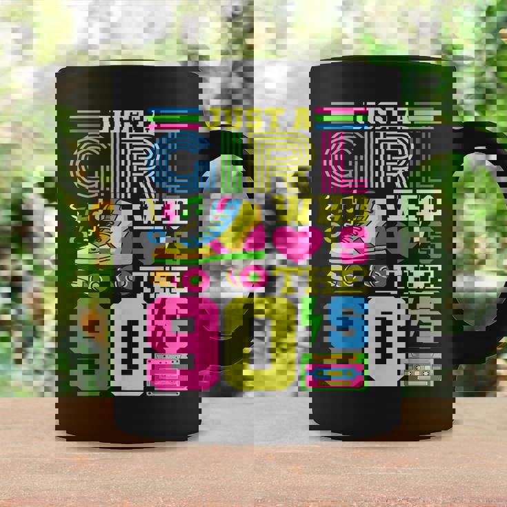 Just A Girl Who Loves The 90S Party 90S Outfit 1990S Costume Coffee Mug Gifts ideas