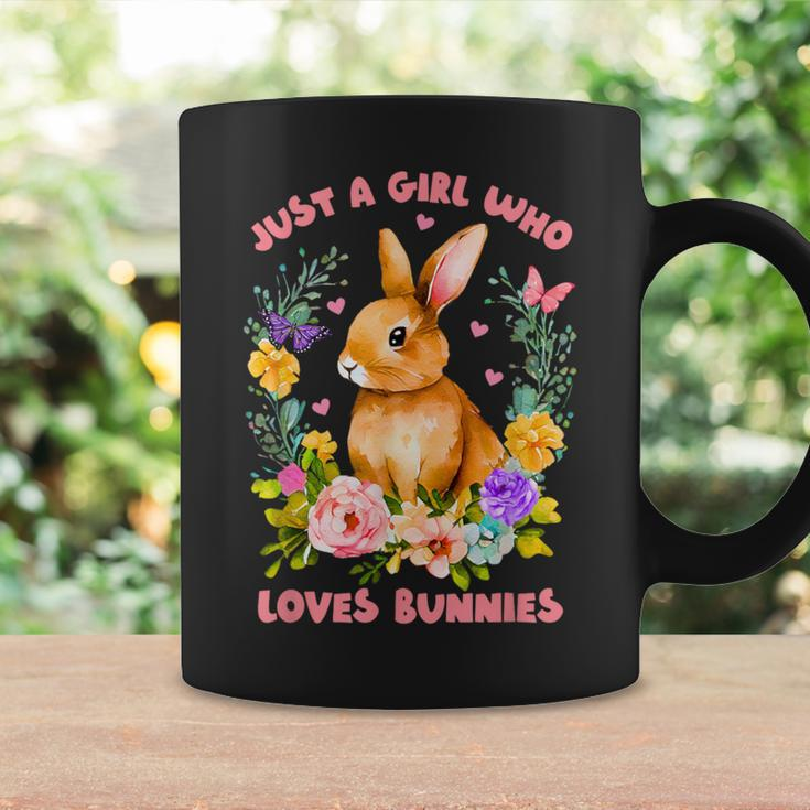 Just A Girl Who Loves Bunnies Easter Bunny Lover Coffee Mug Gifts ideas