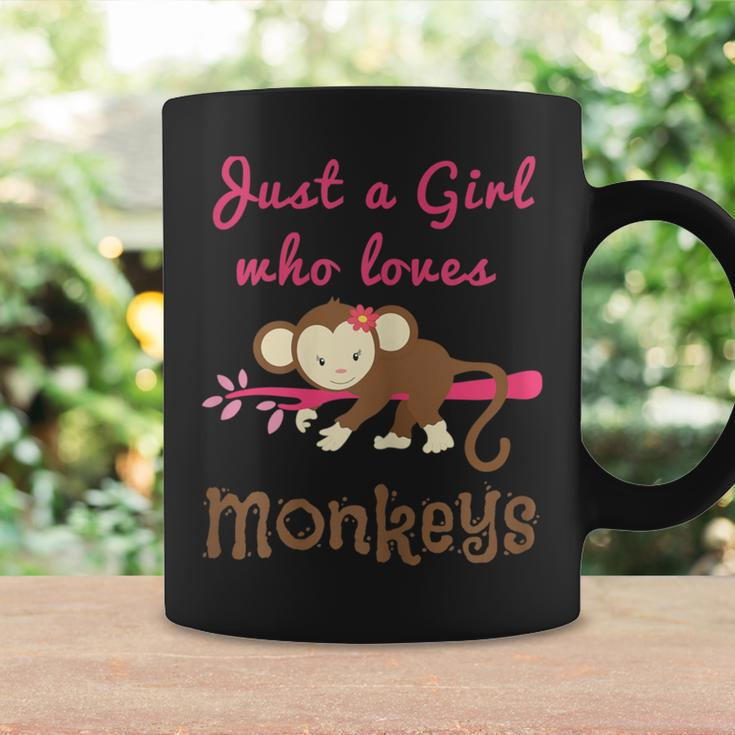 Just A Girl Who Loves Monkeys Lovers Girls Women Coffee Mug Gifts ideas
