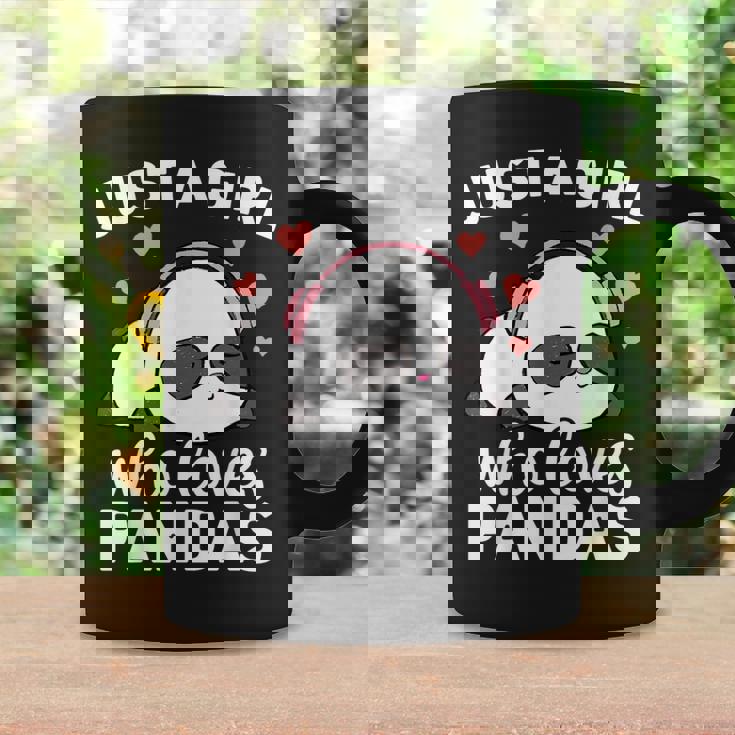 Just A Girl Who Loves Pandas Cute Kawaii Panda Girls Coffee Mug Gifts ideas