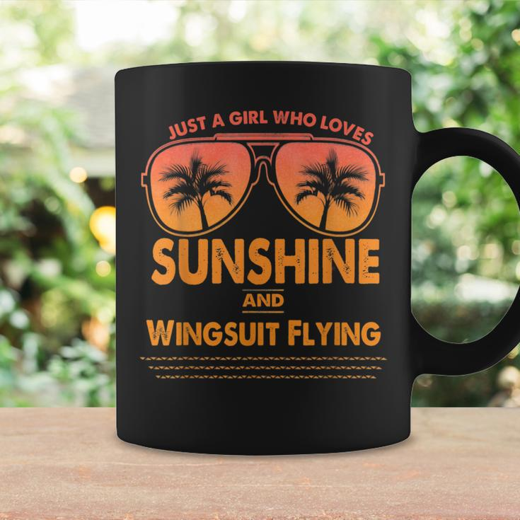 Just A Girl Who Loves Sunshine And Wingsuit Flying For Woma Coffee Mug Gifts ideas