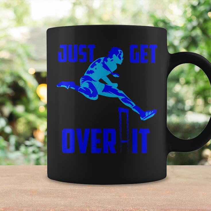 Just Get Over It Cool Hurdle Track And Field Runners Coffee Mug Gifts ideas