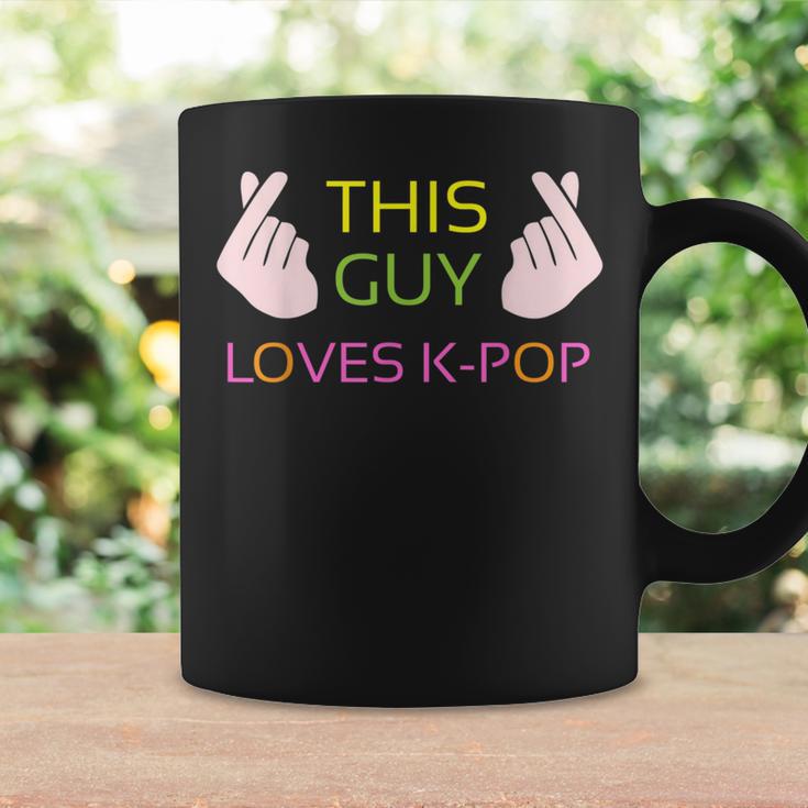 K-Pop This Guy Loves Kpop Cute Korean Music Coffee Mug Gifts ideas