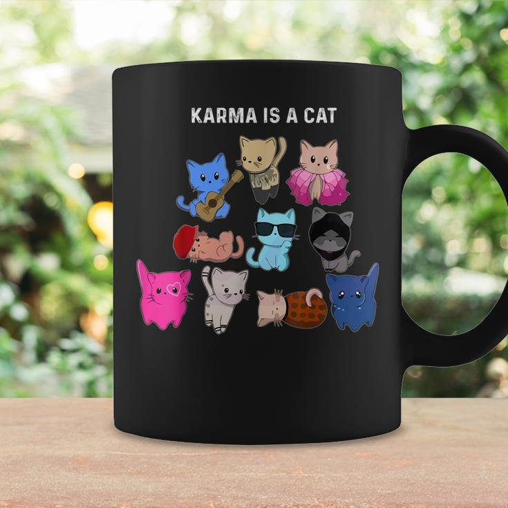 Karma Is A Cat Cat Cat Lovers Coffee Mug Gifts ideas