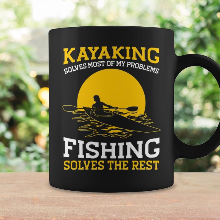 Kayaking Canoeing Kayak Angler Fishing Coffee Mug Gifts ideas
