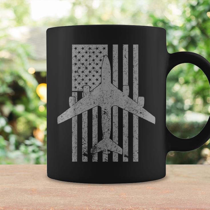 Kc-135 Stratotanker Military Aircraft Vintage Flag Coffee Mug Gifts ideas