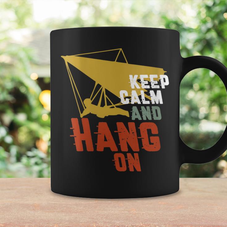 Keep Calm And Hang On Hang Gliding And Kite Surfing Coffee Mug Gifts ideas