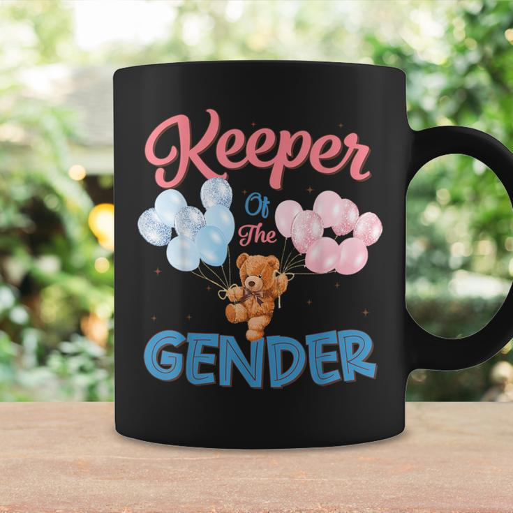 Keeper Of The Gender Reveal Baby Bear Balloons Party Coffee Mug Gifts ideas
