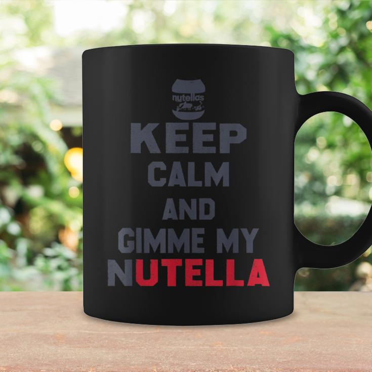 Keeps Calms And Gimmes My Nutellas Red Coffee Mug Gifts ideas