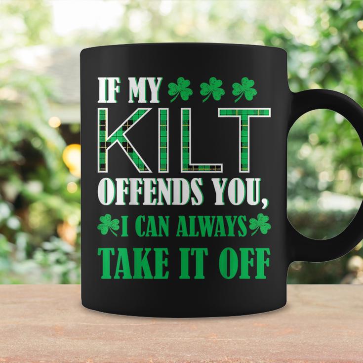 If My Kilt Offends You St Patrick's Day Coffee Mug Gifts ideas