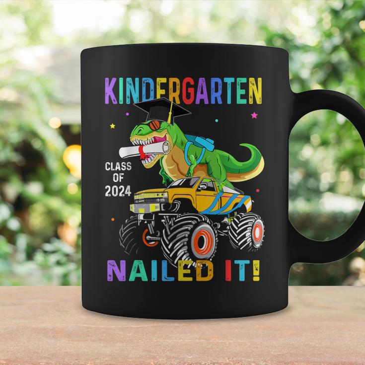 Kindergarten Graduation Class 2024 Graduate Dinosaur Boys Coffee Mug Gifts ideas