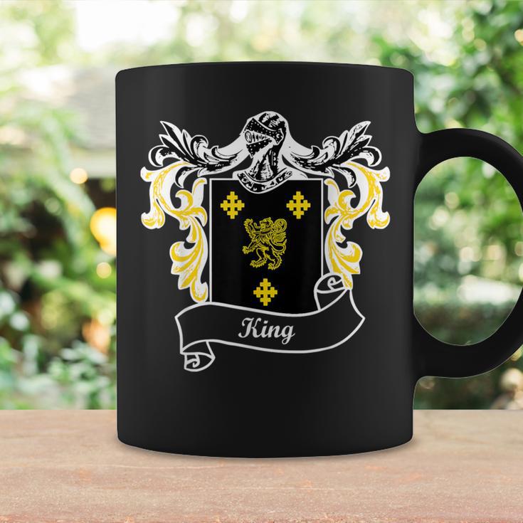 King Coat Of Arms Surname Last Name Family Crest Coffee Mug Gifts ideas