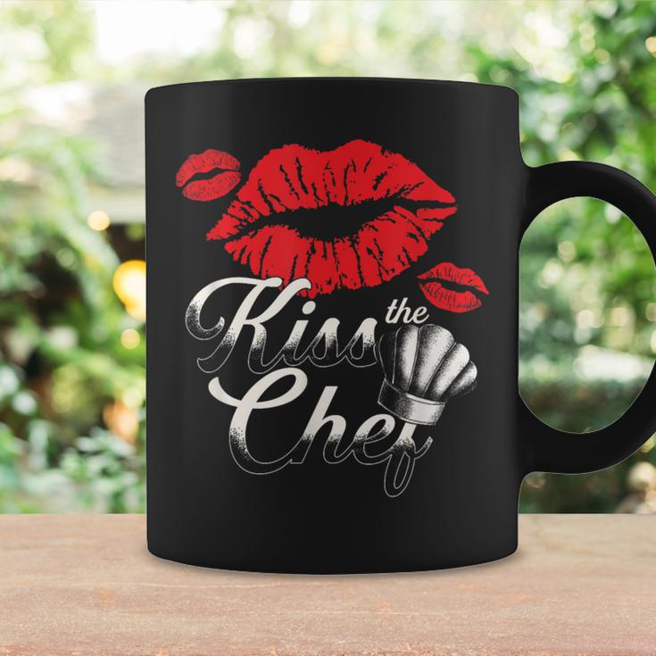 Kiss The Chef Culinary Kitchen Food Chef Cook Coffee Mug Gifts ideas