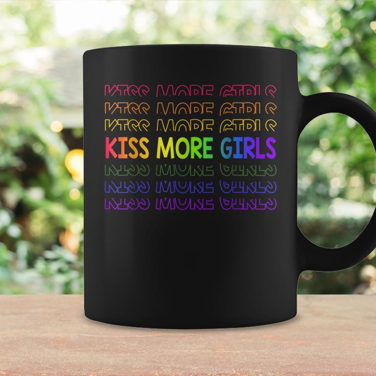 Kiss More Girls Lesbian Pride Lgbt Month Coffee Mug Gifts ideas