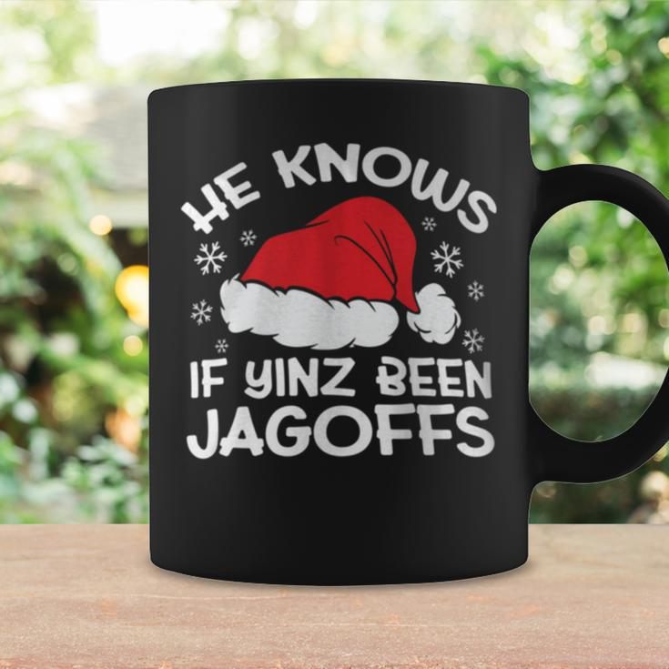 He Knows If Yinz Been Jagoffs Pittsburgh Pennsylvania Yinzer Coffee Mug Gifts ideas