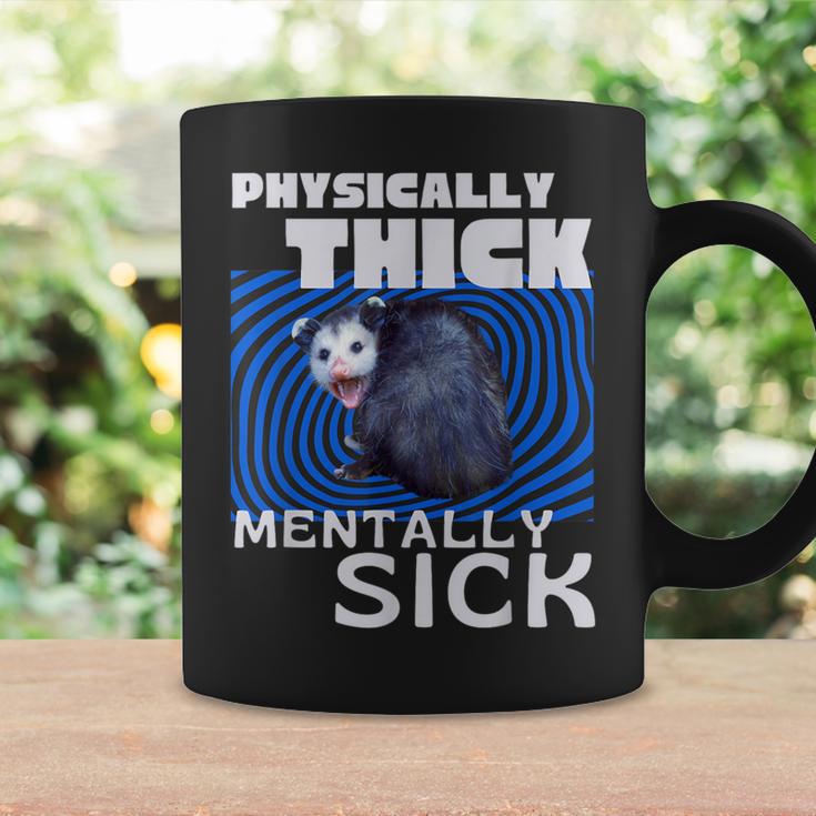 Körperlich Dickes Psychisch Krankes Opossum Mental Health Meme Tassen Geschenkideen