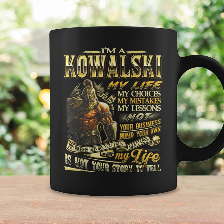 Kowalski Family Name Kowalski Last Name Team Coffee Mug Gifts ideas