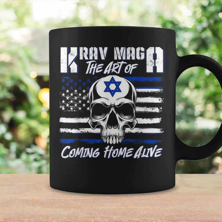 Krav Maga Gear Israeli Combat Training American Flag Skull Coffee Mug Gifts ideas