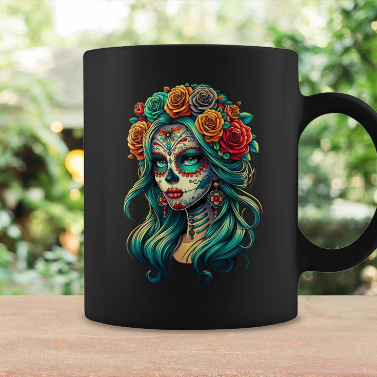 La Catrina Dia De Los Muertos Latina Cinco De Mayo Coffee Mug Gifts ideas