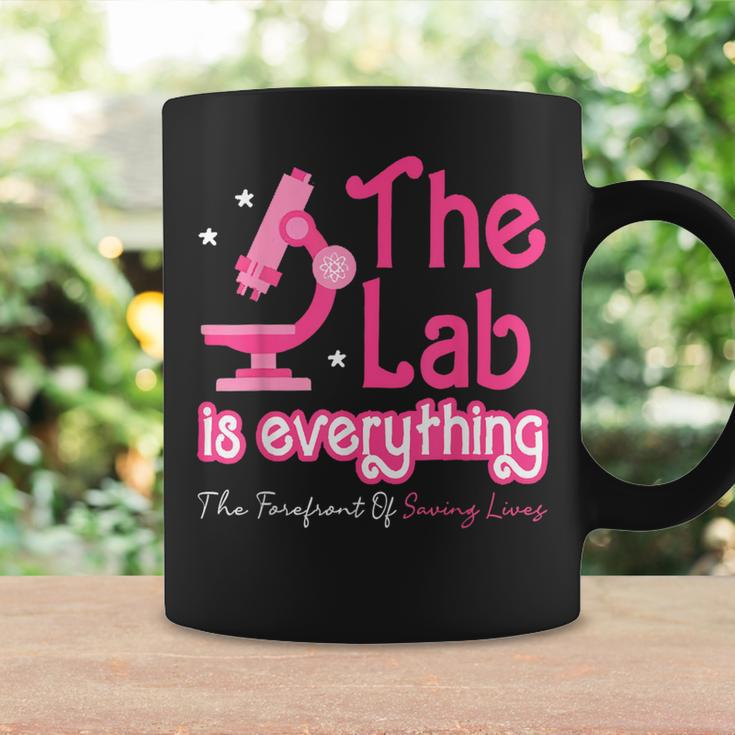 The Lab Is Everything Lab Week 2024 Medical Lab Science Coffee Mug Gifts ideas