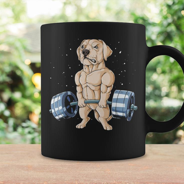 Labrador Weightlifting Deadlift Fitness Gym Coffee Mug Gifts ideas