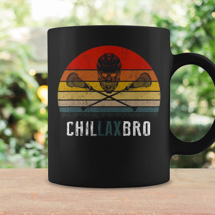 Lacrosse Chillax Bro Vintage Lax Retro Coffee Mug Gifts ideas