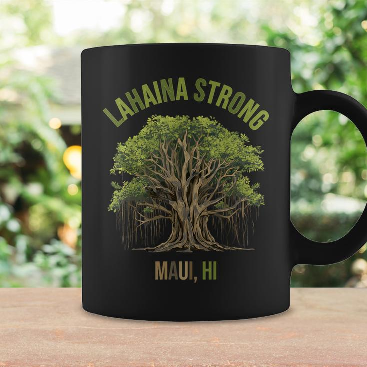 Lahaina Strong Maui Hawaii Old Banyan Tree Saved Majestic Coffee Mug Gifts ideas