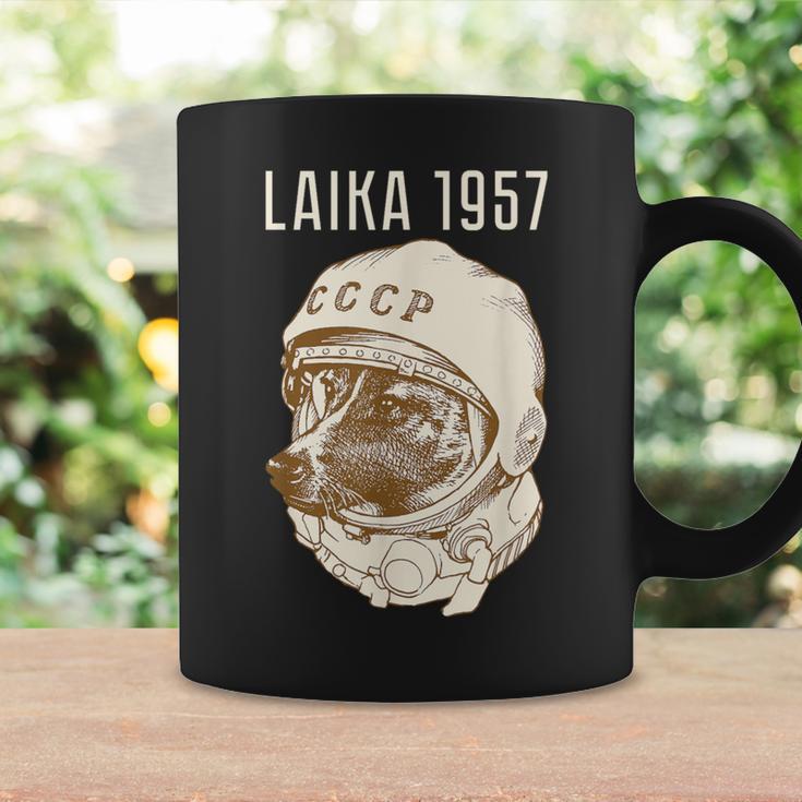 Laika Dog Sputnik Space Space Ussr Tassen Geschenkideen