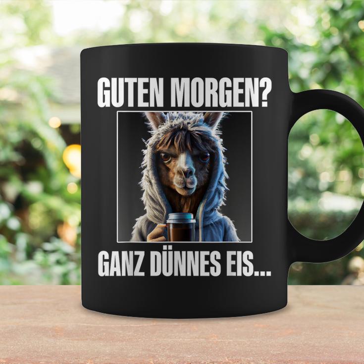 Lama Kaffee Morgenschen Guten Morgen Ganz Thinnes Ice Cream Tassen Geschenkideen