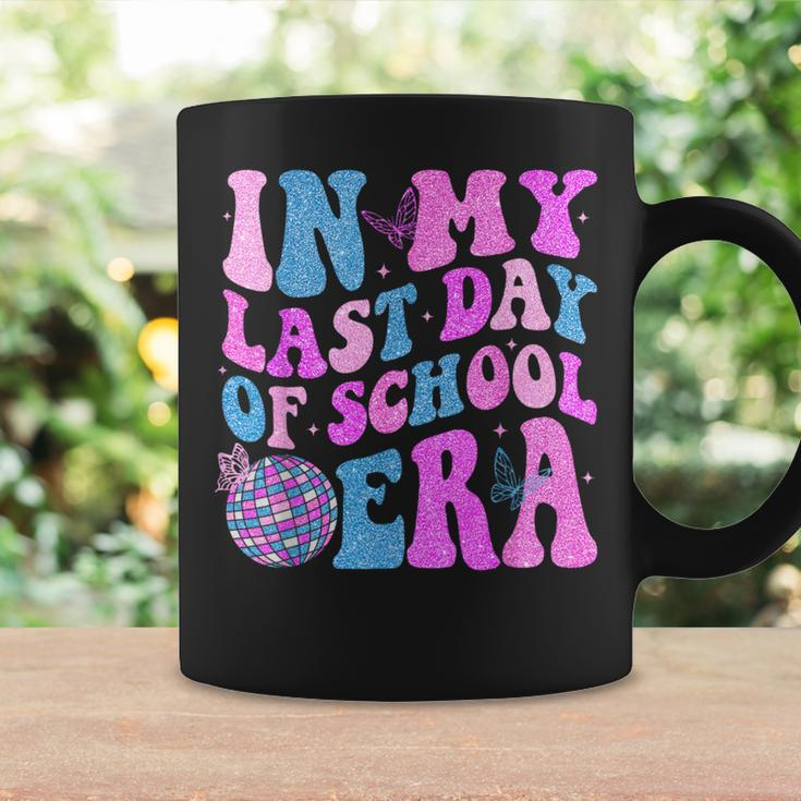 In My Last Day Of School Era Retro Groovy Student Teacher Coffee Mug Gifts ideas
