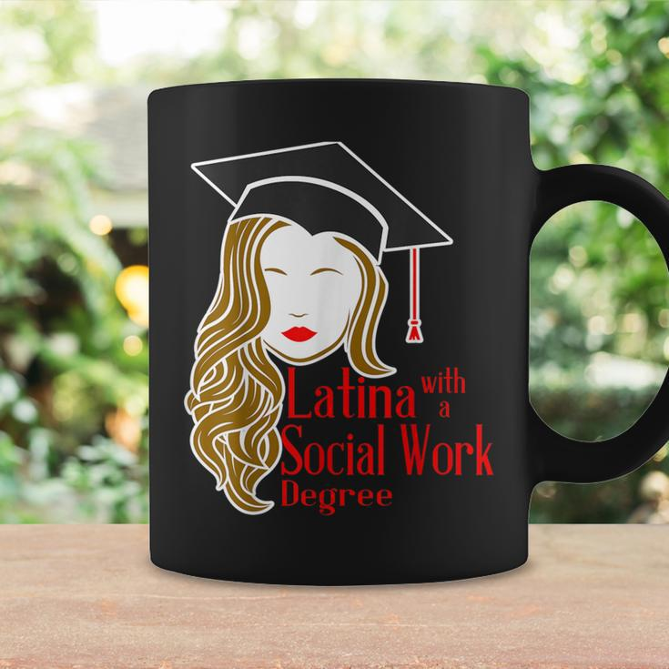 Latina With A Social Work Degree Msw Masters Graduation Coffee Mug Gifts ideas