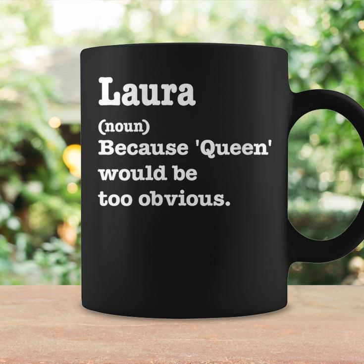 Laura Sarcasm Queen Custom Laura Women's Coffee Mug Gifts ideas