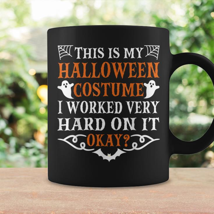 This Is My Lazy Halloween Costume I Worked Very Hard On It Coffee Mug Gifts ideas
