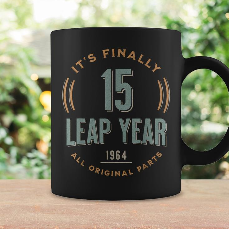 Leap Day 15 Leap Year Feb 29Th 60 Years Old Custom Birthday Coffee Mug Gifts ideas