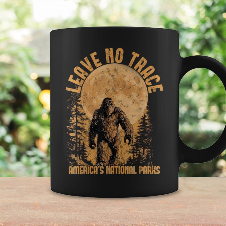 Leave No Trace America National Parks Big Foot Coffee Mug Gifts ideas