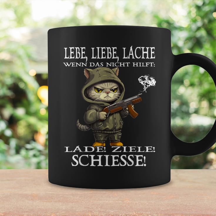 Lebe Liebe Lache Wenn Das Nicht Hilft Lade Ziele Saying Tassen Geschenkideen