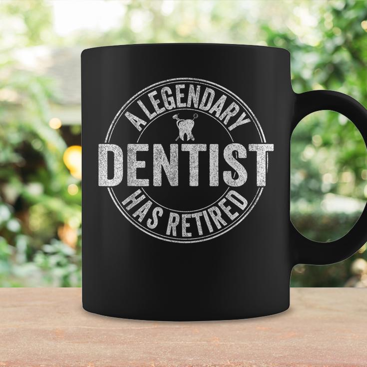 A Legendary Dentist Has Retired Dentist Retro Coffee Mug Gifts ideas