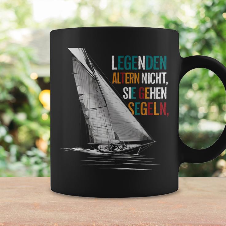 Legenden Altern Nicht Sie Gehen Segeln Großvateratertag Tassen Geschenkideen