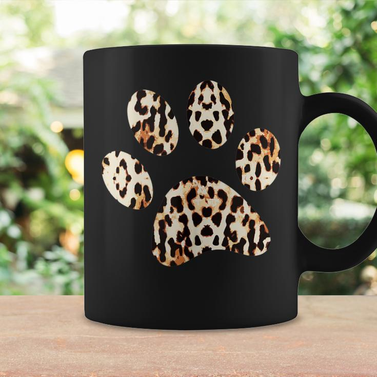 Leopard Cheetah Paw Print Coffee Mug Gifts ideas
