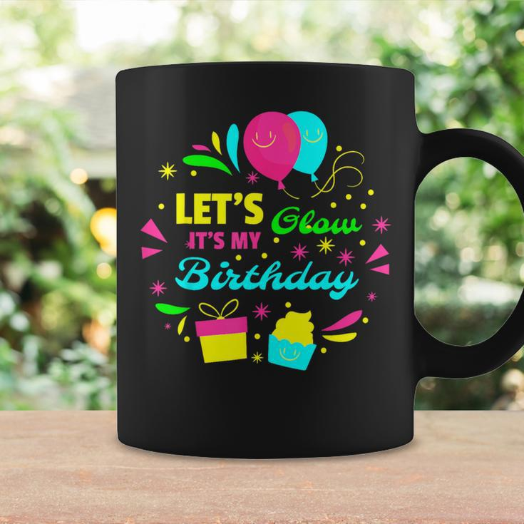 Let's Glow It's My Birthday Woman Men Coffee Mug Gifts ideas
