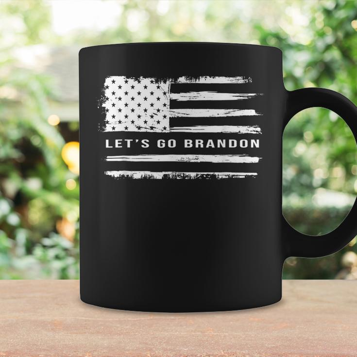 Let's Go Brandon American Flag Meme Novelty Coffee Mug Gifts ideas