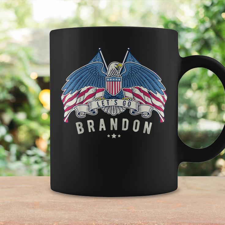 Let's Go Brandon Eagle Us Flag Conservative Idea Coffee Mug Gifts ideas