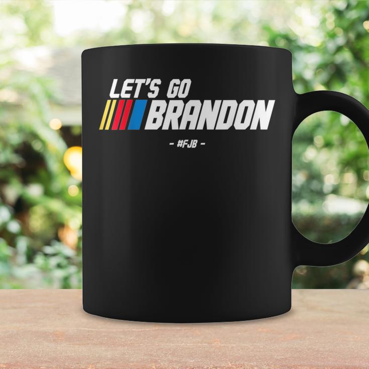 Let's Go Brandon Racing Car Us Flag Idea News 90S Coffee Mug Gifts ideas