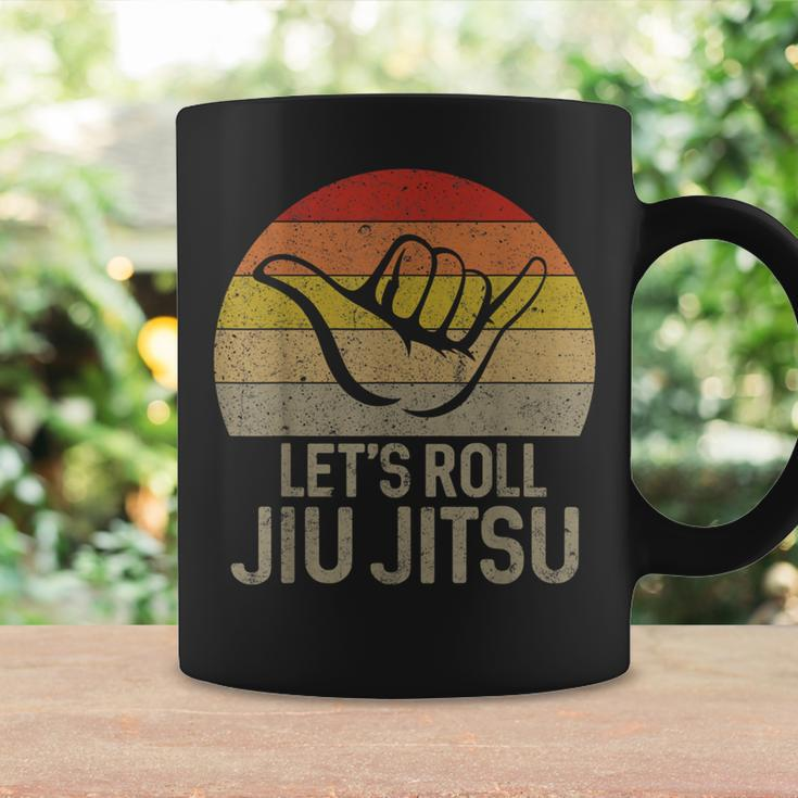 Let's Roll Jiu Jitsu Hand Brazilian Bjj Martial Arts Coffee Mug Gifts ideas