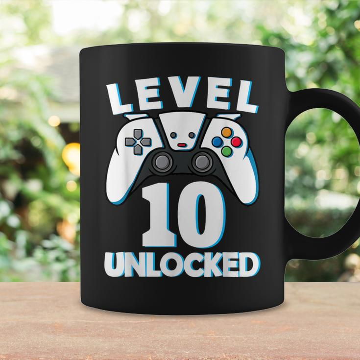 Level 10 Unlocked 10Th Birthday Gaming Gamer Boys Coffee Mug Gifts ideas
