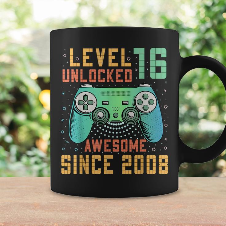 Level 16 Unlocked 16Th Birthday 16 Year Old Gamer Bday Coffee Mug Gifts ideas